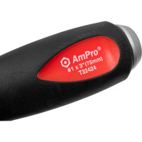 Крестовая отвертка AmPro ударная PH1x75мм, T32424