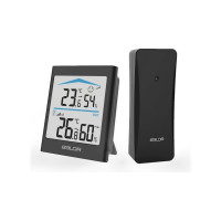 Цифровой термогигрометр с внешним датчиком BALDR B0135T2H2-BLACK
