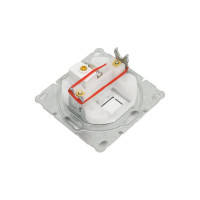 Розетка Metronex Electric Эксклюзивный Серебристый Металлик телевизионная (без рамки) FRZ00041012SER