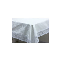 Прямоугольная скатерть Meiwa 152x228 см, белый 6296