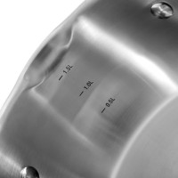 Кастрюля VENSAL Magique с крышкой из нержавеющей стали 2.5 л 20 см VS1523