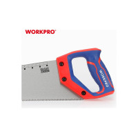 Ножовка по дереву WORKPRO 450 мм, SK5, 7TPI WP215006