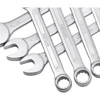 Набор комбинированных ключей AV Steel 8-24 мм, 12 предметов, в сумке AV-031212