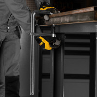 F-образная струбцина Denzel 120x400мм, кованая 20478