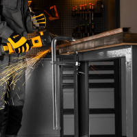 F-образная струбцина Denzel 120x400мм, кованая 20478