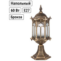 Светильник уличный TDM ELECTRIC "Ампир" 60 Вт, стойка шагрень/бронза Е27 SQ0330-0088