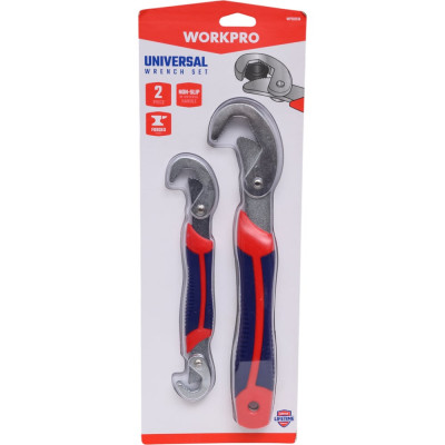 Набор универсальных гаечных ключей WORKPRO 6-32мм 2 шт WP202516