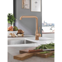 Смеситель для мойки GROHE Essence New выдвижной излив 30270DL0