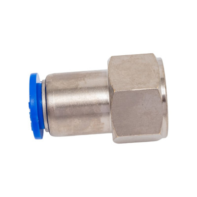 Фитинг 12 мм с внутренней металлической резьбой G1/2" CDC Pneumatics PCF 12G04