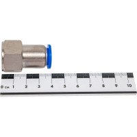 Фитинг 12 мм с внутренней металлической резьбой G1/2" CDC Pneumatics PCF 12G04