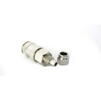 Пневматическое соединение с обжимным креплением шланга, ø8/10 WIEDERKRAFT WDK-830SPA