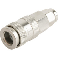 Пневматическое соединение с обжимным креплением шланга, ø8/10 WIEDERKRAFT WDK-830SPA