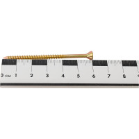 Саморезы по дереву КРЕП-КОМП потайные, Torx, 4,0x60 мм, 20 шт., желтые сдт460мф