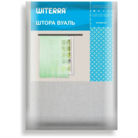 Штора witerra тюль лен 200x275 см белый 46280