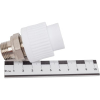 Комбинированная муфта КОНТУР PPR НР с американкой D20-1/2 011313020100