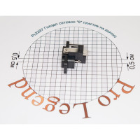 Сетевое гнездо Pro Legend 8 пластик на корпус, PL2297