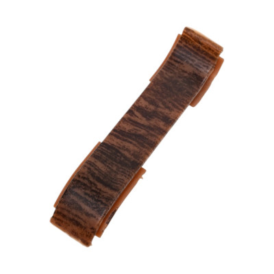 Соединитель для плинтуса Центурион Lider 322-ст (62 мм; глянец; вяз коричневый) 71144