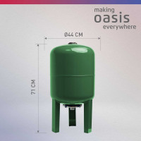 Гидроаккумулятор Oasis GV 80 N 4670004379349