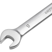 Комбинированный ключ трещоточный с шарниром 9мм AV Steel  AV-315209