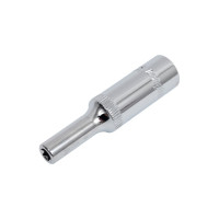 Головка торцевая глубокая 1/4"DR, E5 Ombra 114705