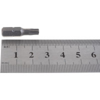Вставка-бита 1/4"DR T-TORX, T25H, 25 мм Ombra 514825