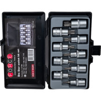 Набор головок-бит Torx 1/2", 9 шт. FORCE 4102