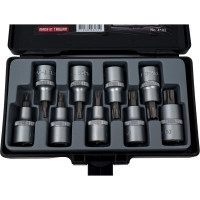 Набор головок-бит Torx 1/2", 9 шт. FORCE 4102
