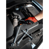 Набор гнутонакидных ключей 6-22мм 7 предметов AV Steel AV-032070