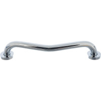 Изогнутый поручень Artwelle диам. 25 mm/39 cm хром HAR 043