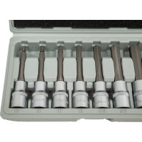 Набор головок с шестигранными вставками в кейсе (HEX5-17, 100 мм, 8 шт, 1/2" DR) Airline AT-BS-58