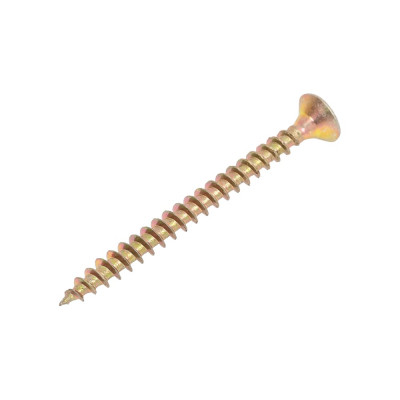 Универсальный саморез МЕТАЛЛСЕРВИС 4,5x50 мм, желтый цинк, 200 шт. 1242660