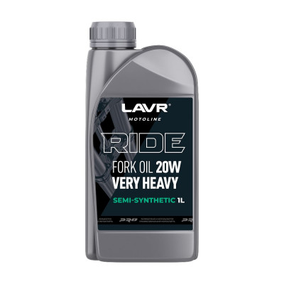 Вилочное масло LAVR RIDE Fork oil 20W MOTO, 1 л Ln7786