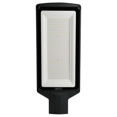 Светодиодный уличный консольный светильник SAFFIT ssl10-200 200w 5000k 230v, черный, 55236