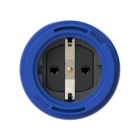 Кабельная розетка герметичная PCE 16А 220V IP68 NAUTILUS 20251-b