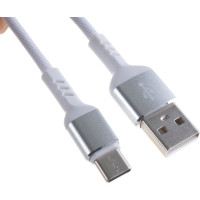Кабель PERFEO USB2.0 A вилка - USB Type-C вилка белый длина 1 м. бокс U4906 30 013 261