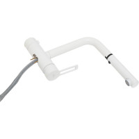 Смеситель для мойки Paffoni с поворотным изливом, белый матовый RINGO RIN295BO 00263394