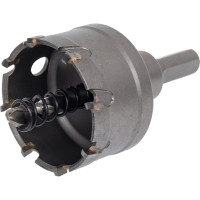Коронка по металлу 45 мм с пластинами ВК8 WOLFSTAR cw00032