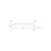 Блок питания Elektrostandard slim magnetic 100w белый 95043/00 a061247