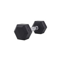 Гексагональная обрезиненная гантель Starfit DB-301 4 кг, черный УТ-00019785