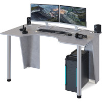 Компьютерный стол СОКОЛ КСТ-18 бетон 00-00011526