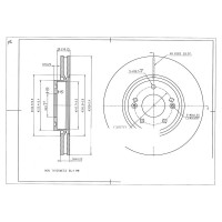 Диск тормозной BR3005S Avantech 1735421