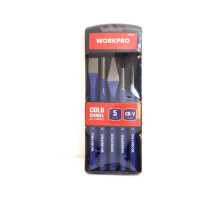 Набор кернов и зубил WORKPRO 5шт WP201303