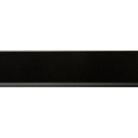Плинтус Bonkeel ПЛ80, алюминиевый, чёрный, 1800x78.5x11.2 мм 562366