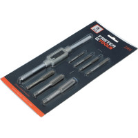 Набор метчиков  FASTER TOOLS 8 шт, М3-М12, метчик с держателем 2385