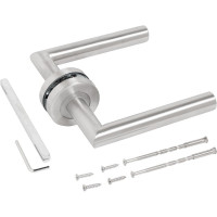 Комплект ручек Стандарт 0201 SS (35-70) INOX нерж. сталь 14869