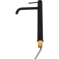 Смеситель для раковины Nobili Live высокий, матовый черный lv00128/2bm 00000125061