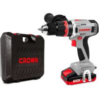 Аккумуляторный шуруповерт CROWN BL CT21090HMX-2 BMC