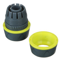 Муфта ремонтная PROF+ для шланга 3/4", обрезиненное покрытие ABS Inbloom 169-033