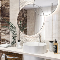 Декор Azori Ceramica atlas light, 31.5x63 см, 1 шт. 588862001