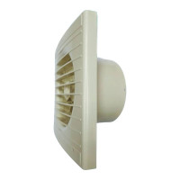 Осевой вентилятор ВИЕНТО, вытяжной с таймером, 100СТ STILL (130 м3) ВИЕНТО 100СТ STILL ivory